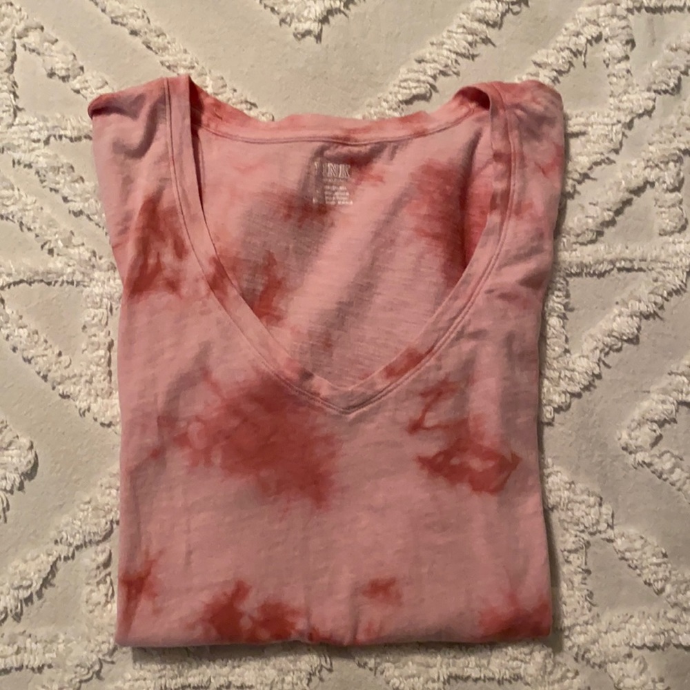 PINK Victoria’s Secret tie dye tshirt